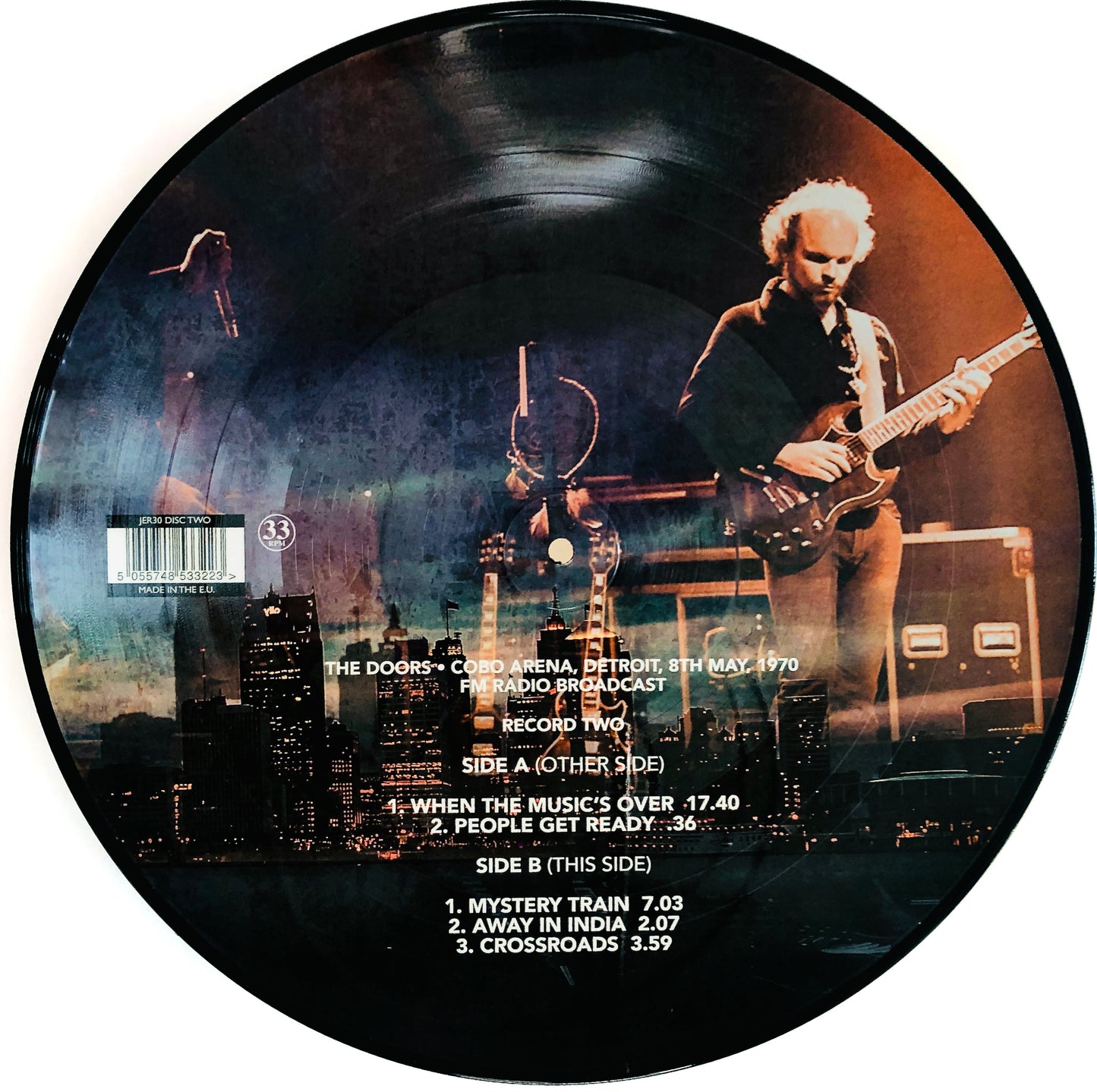 DOORS - Live in Detroit 1970 - Doppio Picture Disc (made in UK)