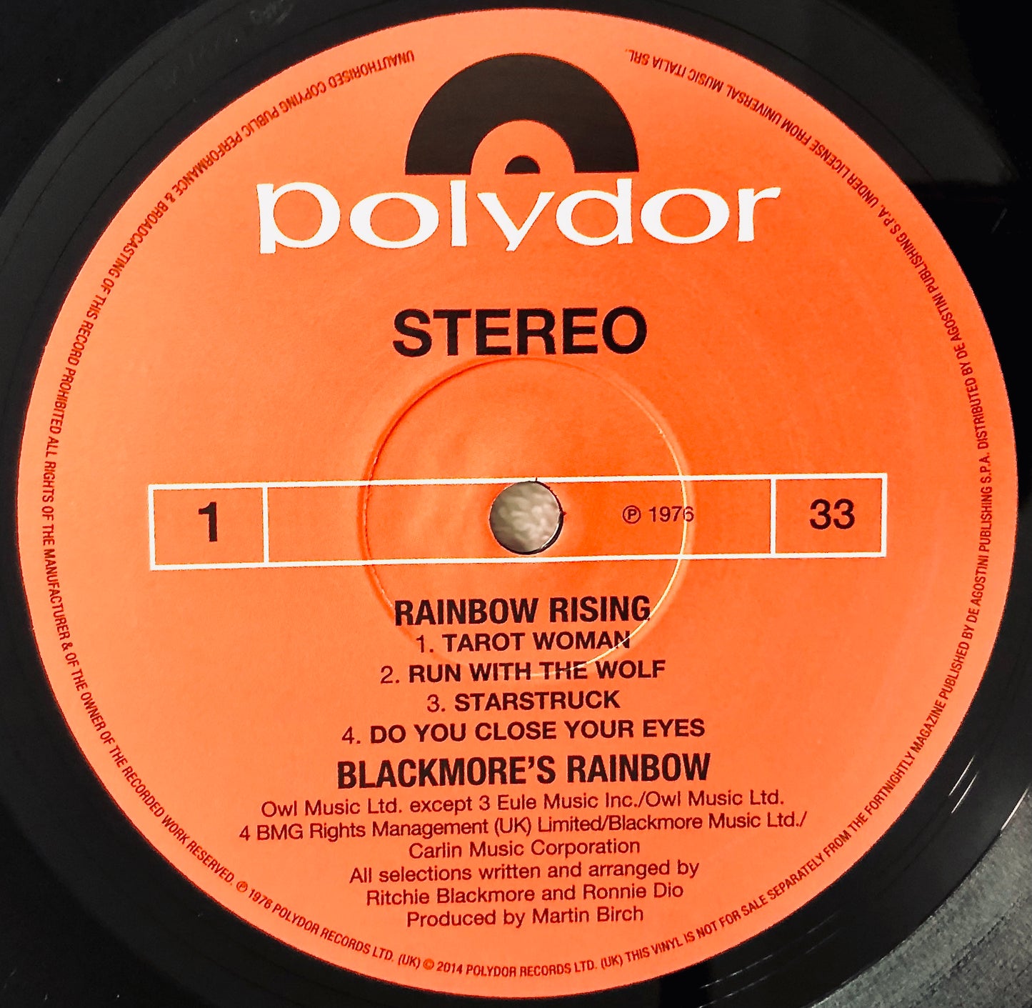 RAINBOW - Rising - Vinile Nero