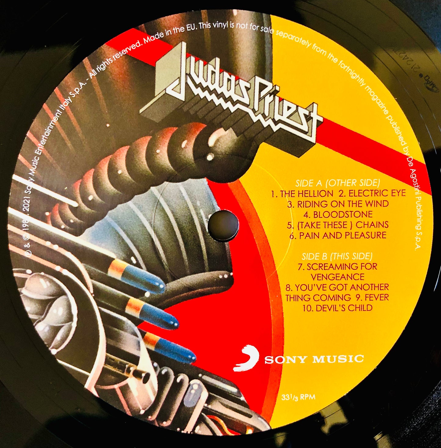 JUDAS PRIEST - Screaming for Vengeance - Vinile Rimasterizzato + Toppa