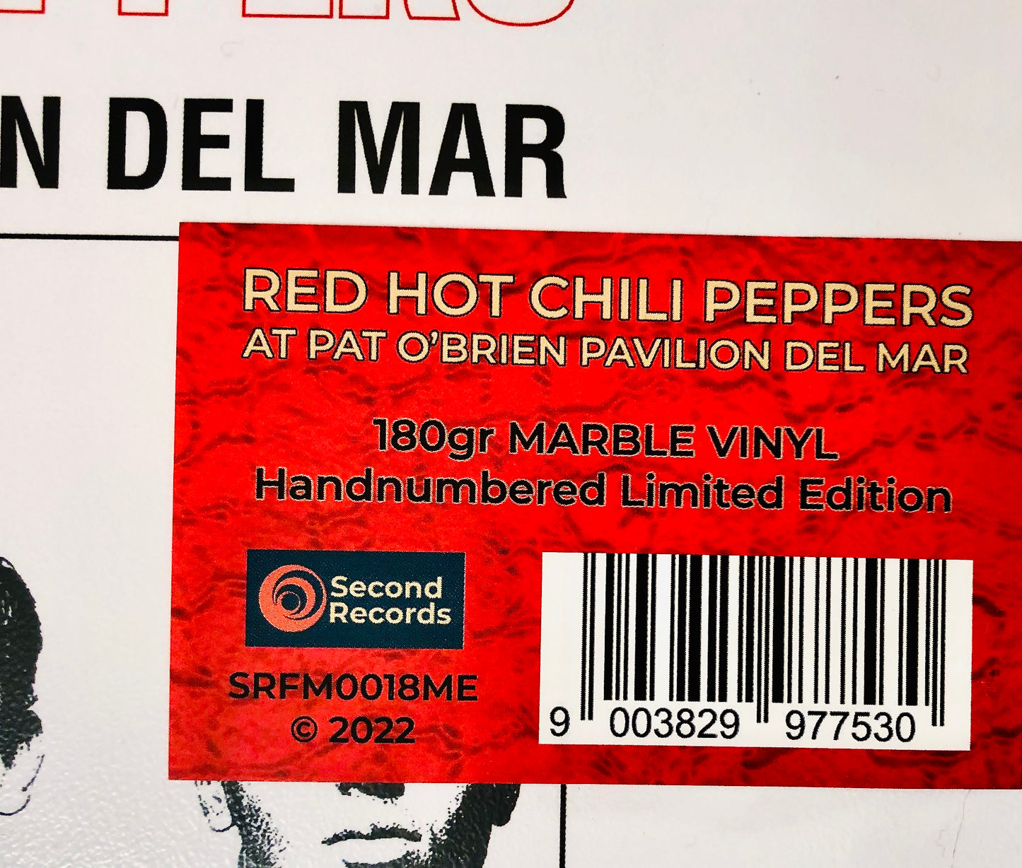 RED HOT CHILI PEPPERS - Live at Pat O’ Brien Pavilion del Mar - Vinile Marmorizzato / Metal