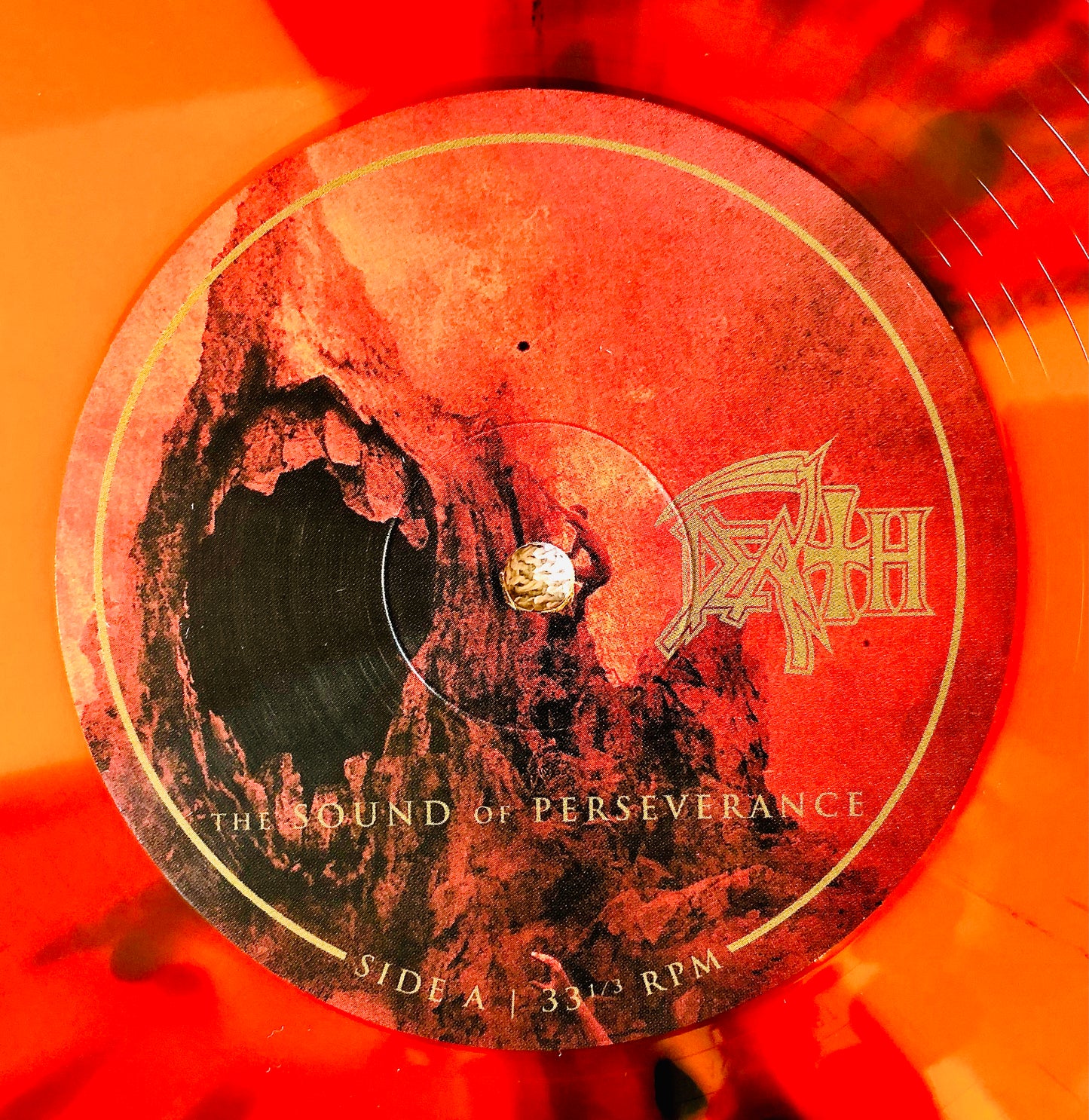 DEATH - The Sound of Perseverance - Doppio Vinile Splatter Rosso / Giallo + Toppa e Spilla