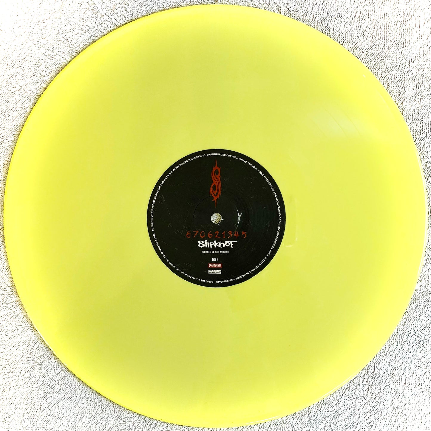 SLIPKNOT - Slipknot - Vinile Giallo Limone