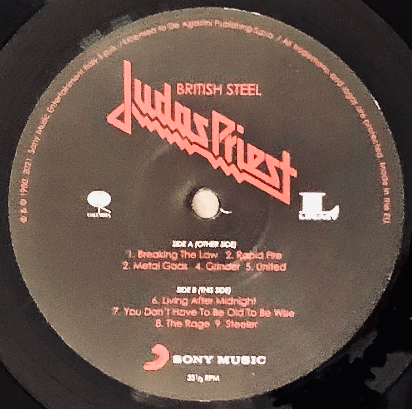 JUDAS PRIEST - British Steel - Vinile Nero Rimasterizzato