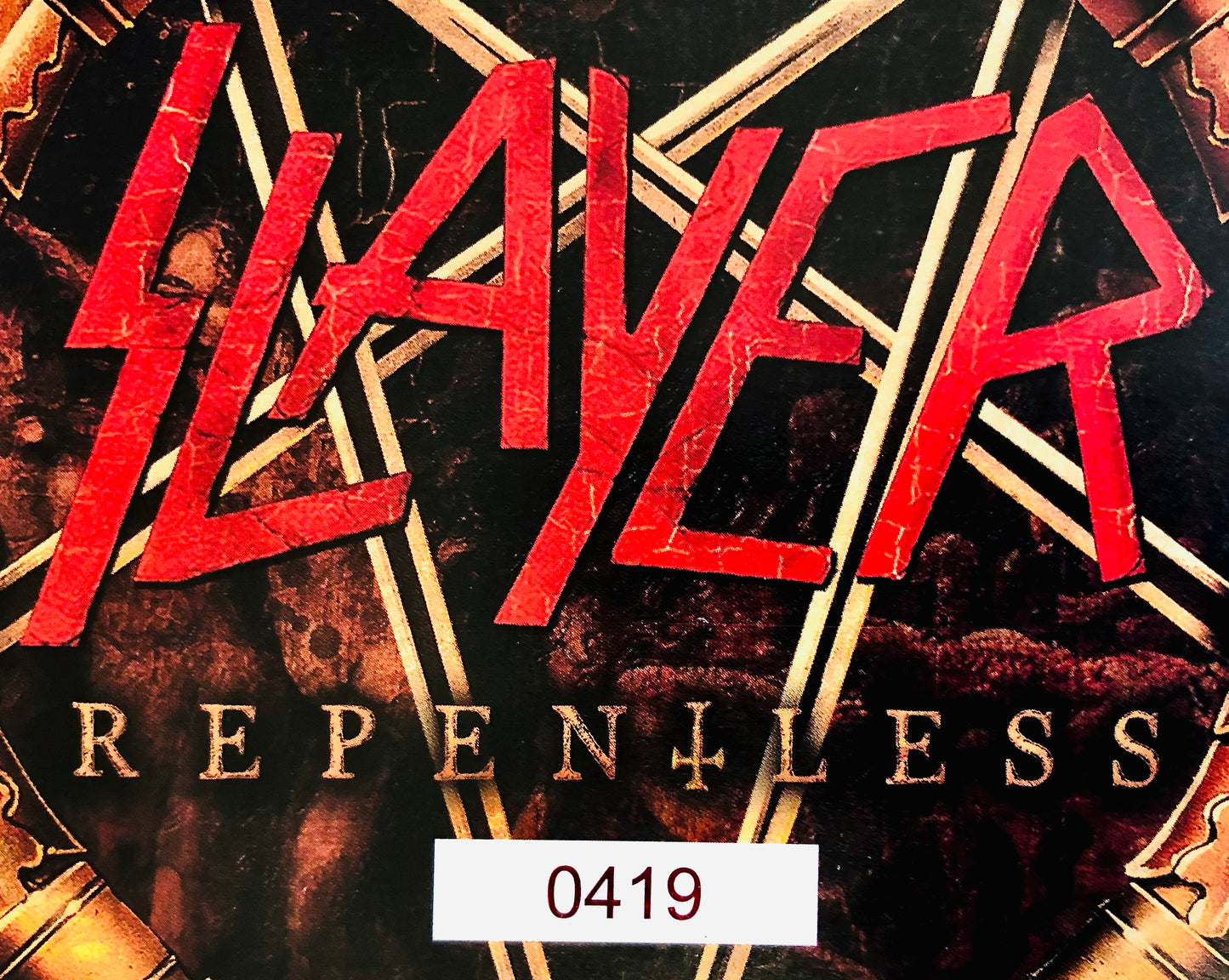 SLAYER - Repentless - Cofanetto Deluxe n° 6 x 45rpm Rosso (Ed. Lim. Numerata 2500 copie)