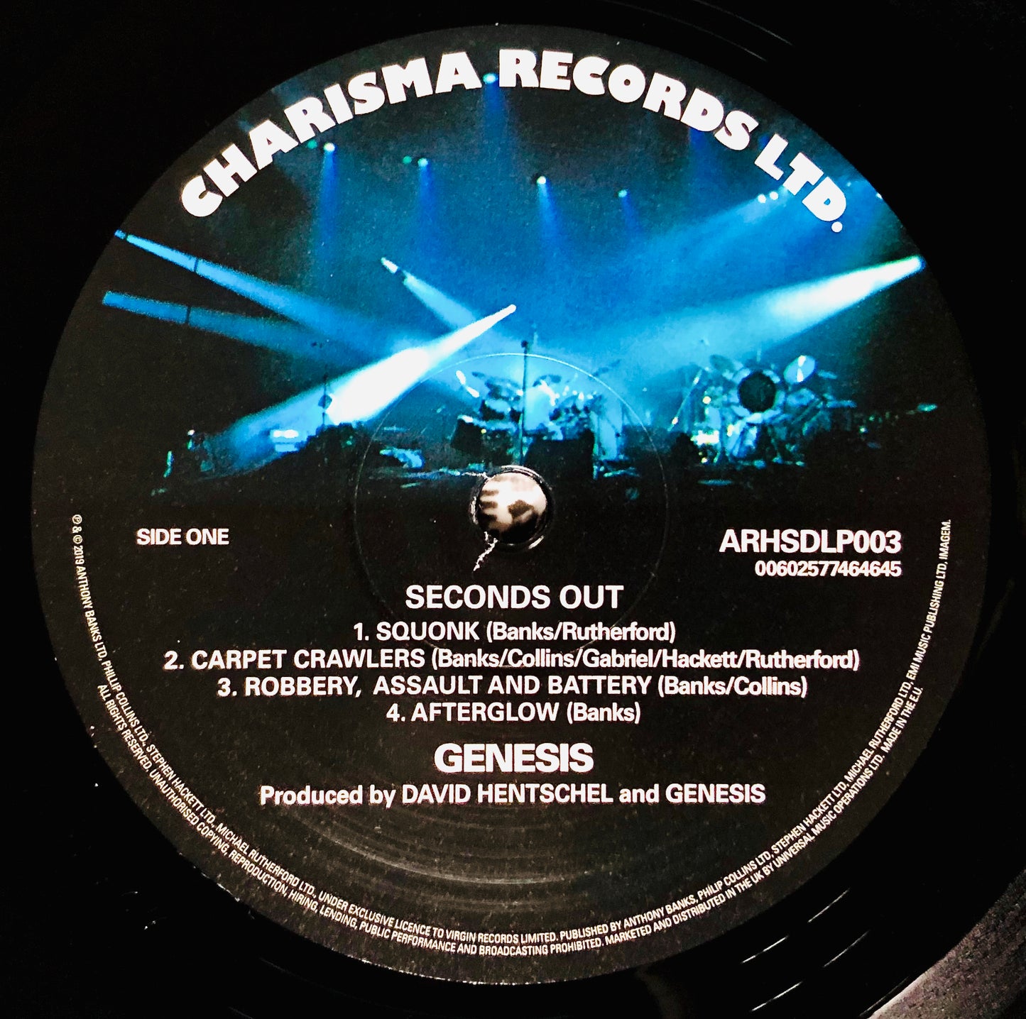 GENESIS	- Seconds Out - Doppio Vinile Nero Rimasterizzato Certificazione Abbey Road Studios