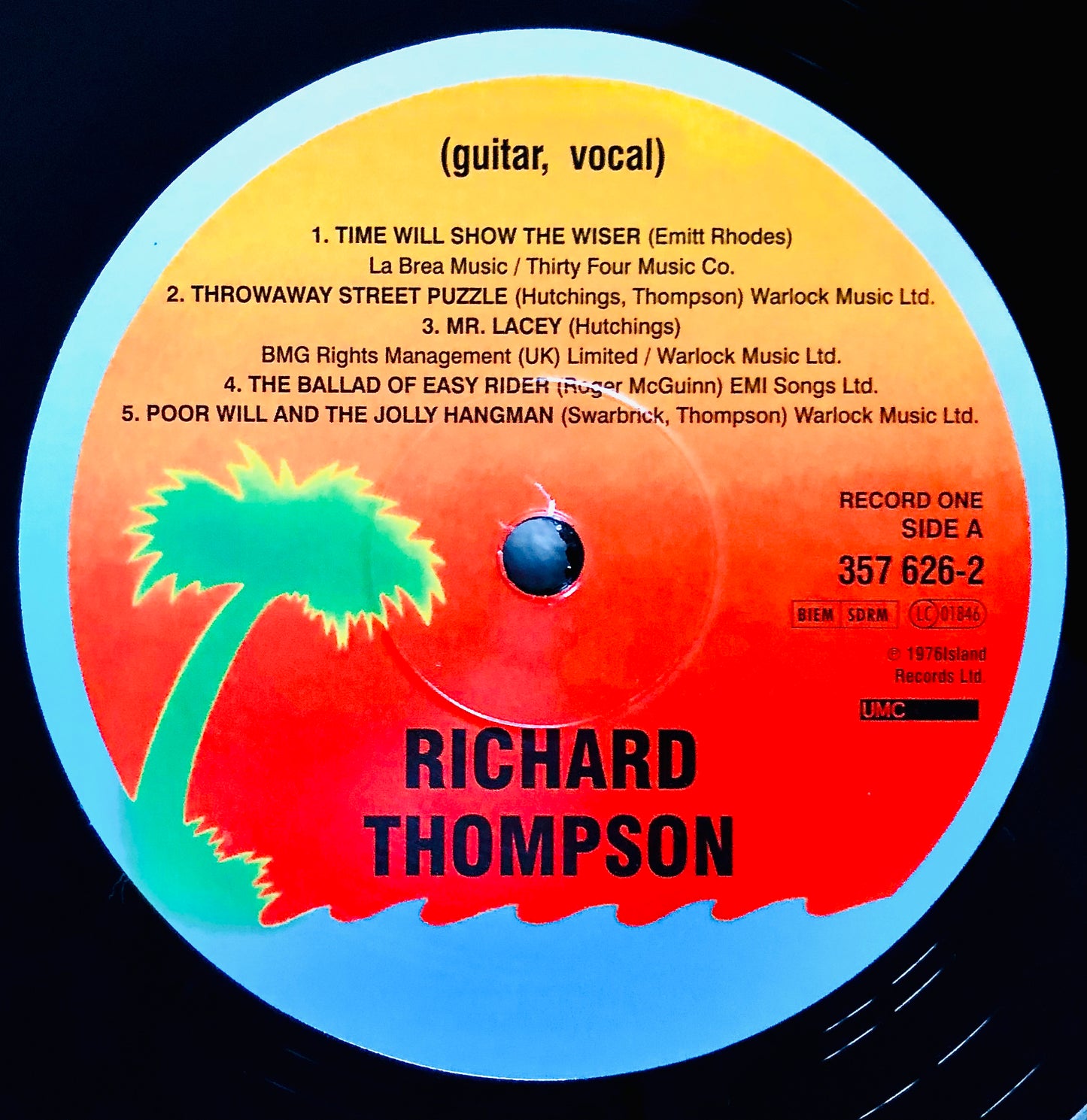 RICHARD THOMPSON - (Guitar, Vocal) - Doppio Vinile Rimasterizzato / Rock