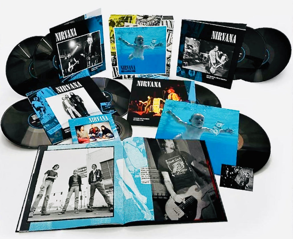 NIRVANA - Nevermind - 30th Anniversary (Deluxe Box Edition) (n° 8 LPs – The Hamster's Howl