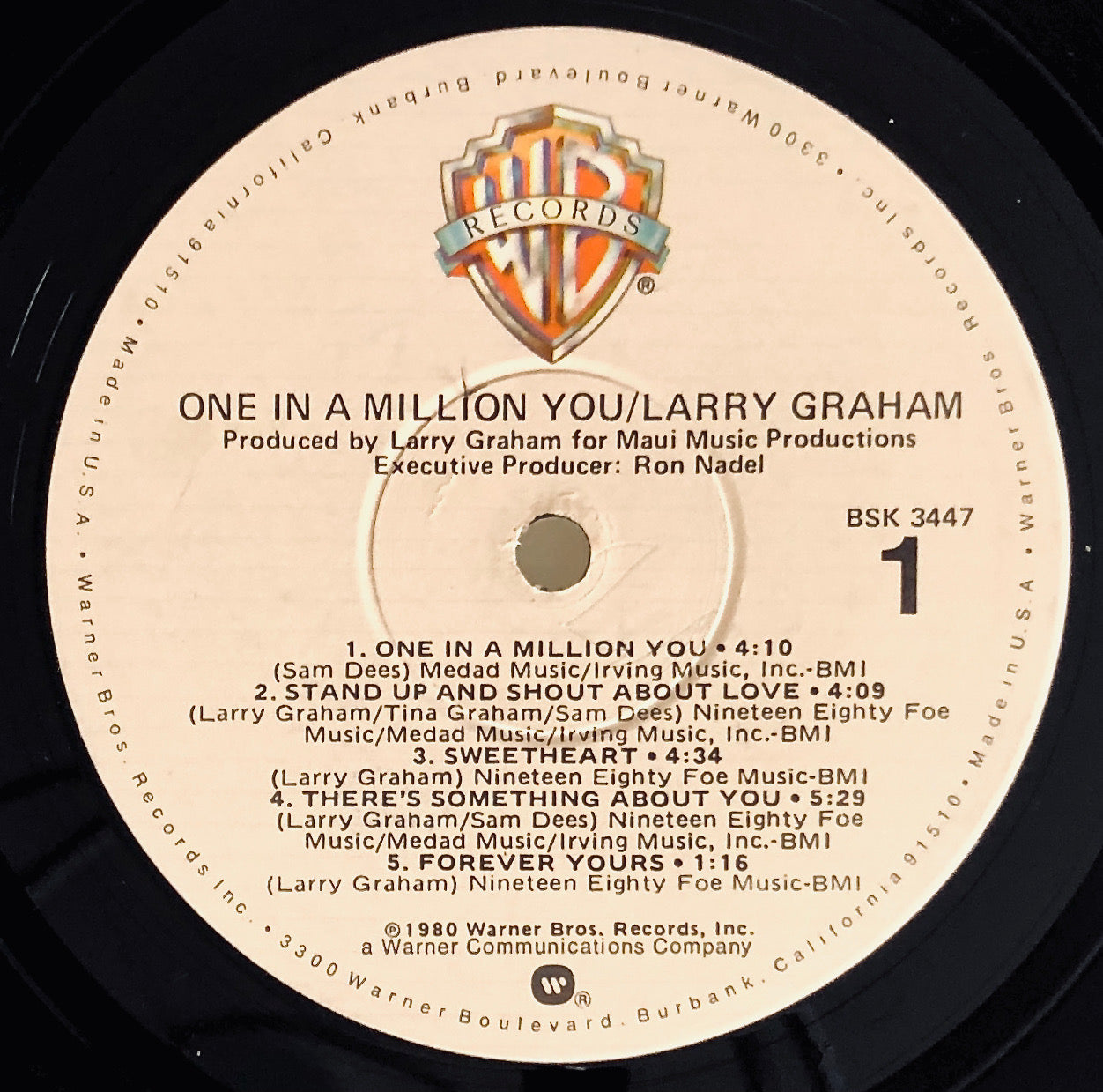 LARRY GRAHAM - One in a Million You - Vinile Usato (Used Vinyl)