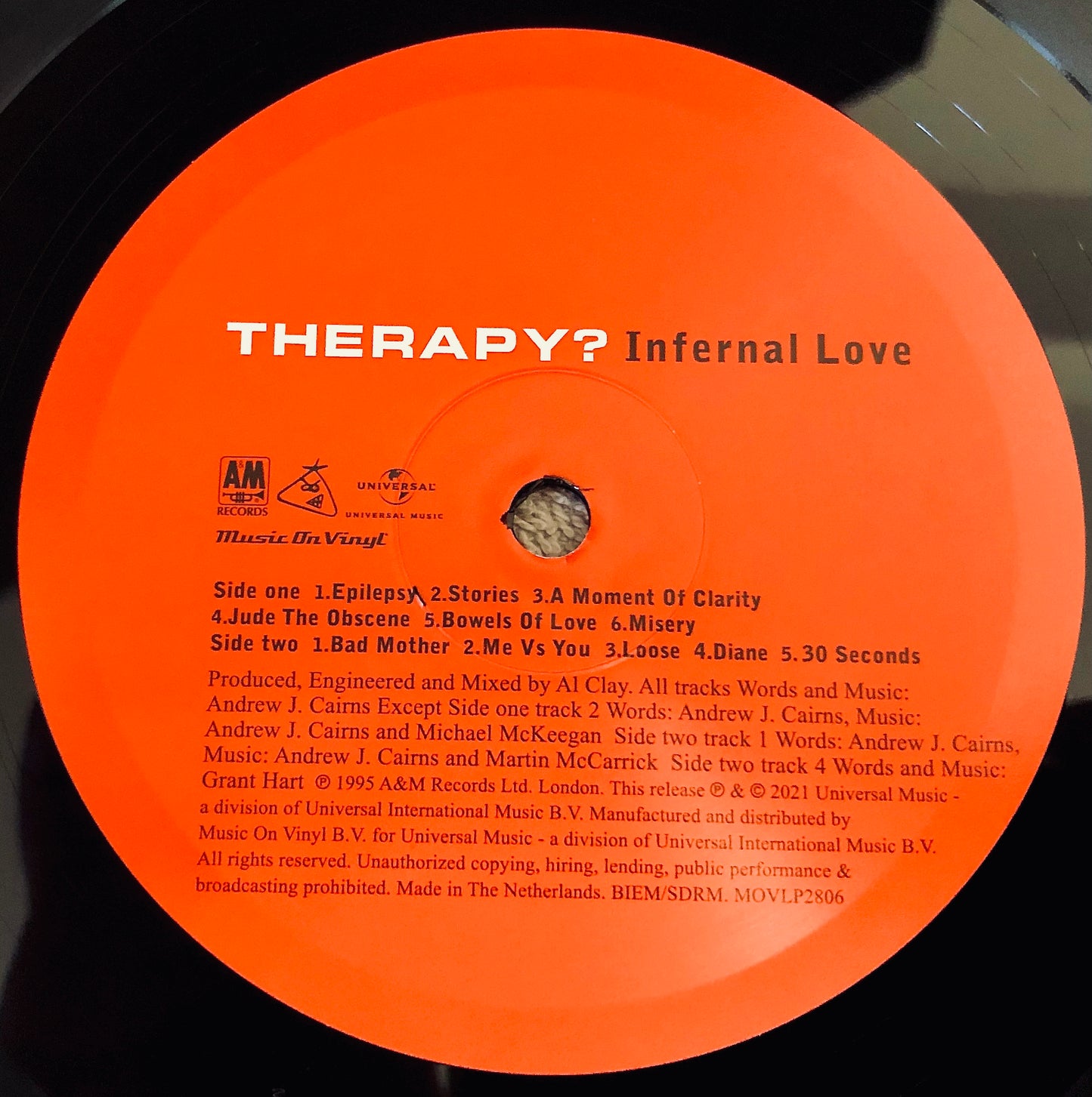 THERAPY? - Infernal Love -  Vinile Audiofilo