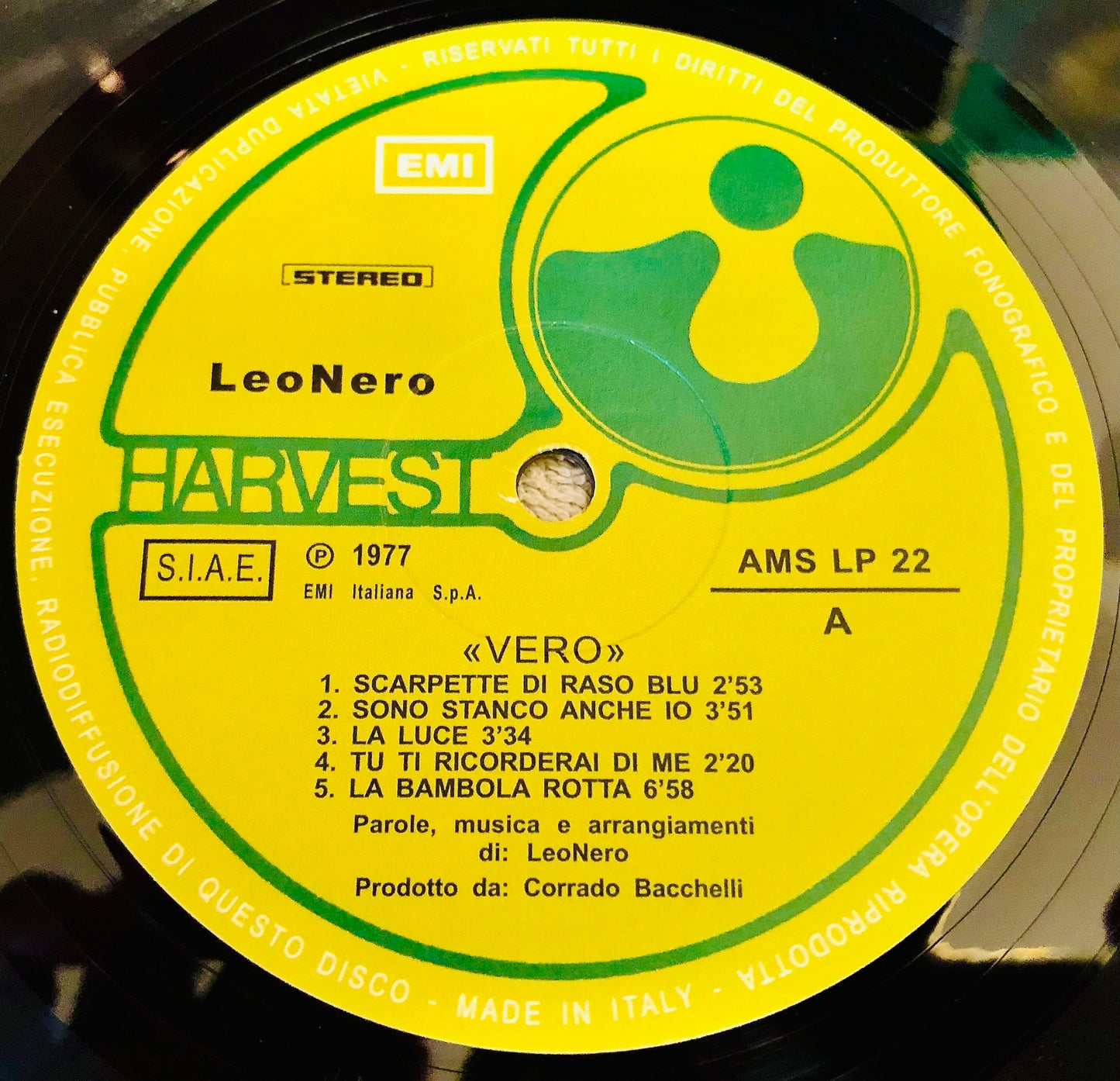 LeoNero - Vero - Vinile Nero