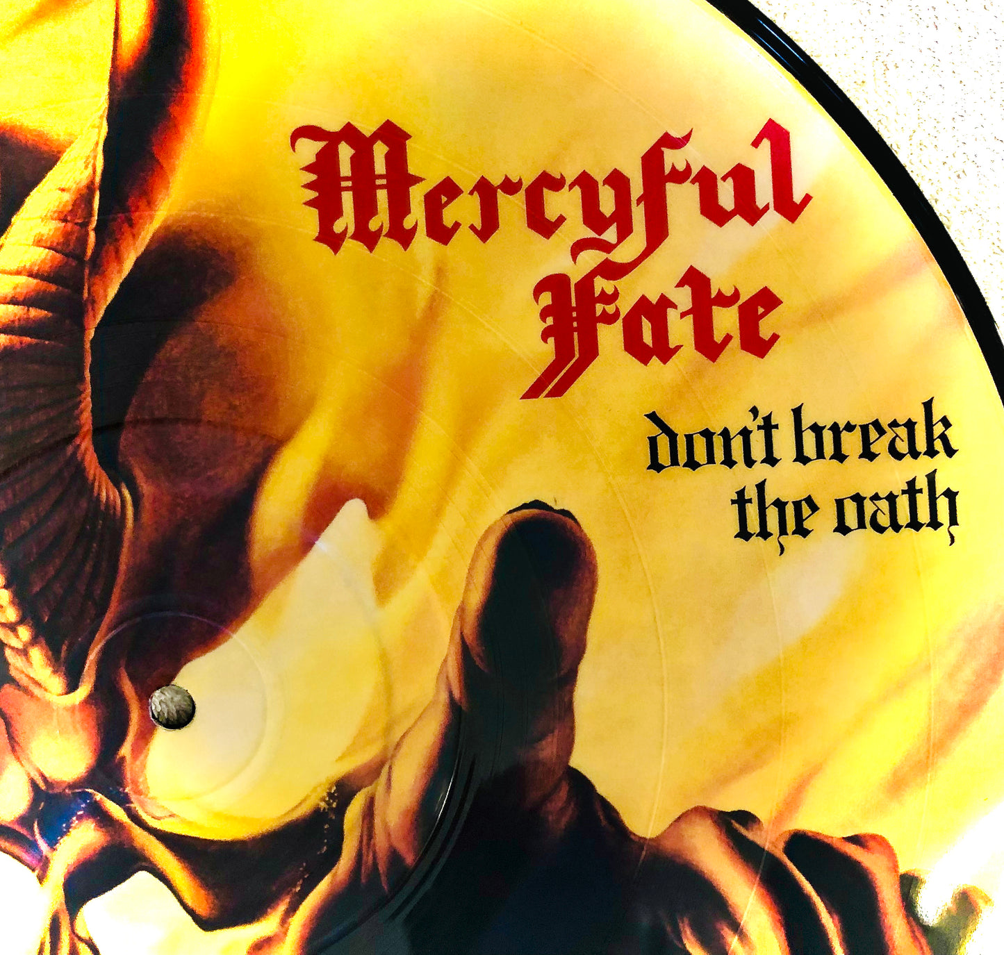 MERCYFUL FATE - Don’t break the Oath - Picture Disc (Made in USA) + Spilla