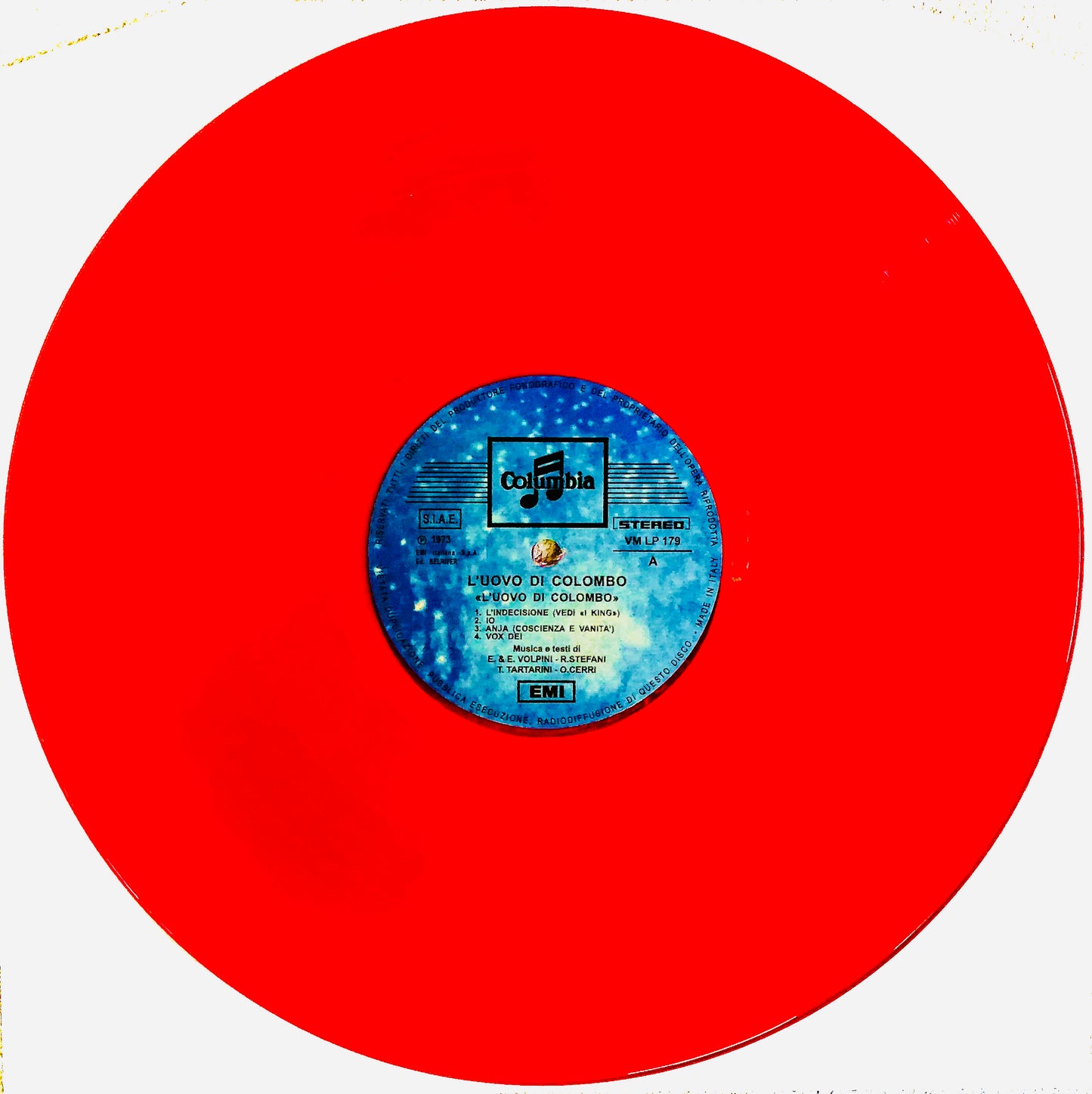 L’UOVO DI COLOMBO - L’ Uovo di Colombo - Vinile Rosso Trasparente