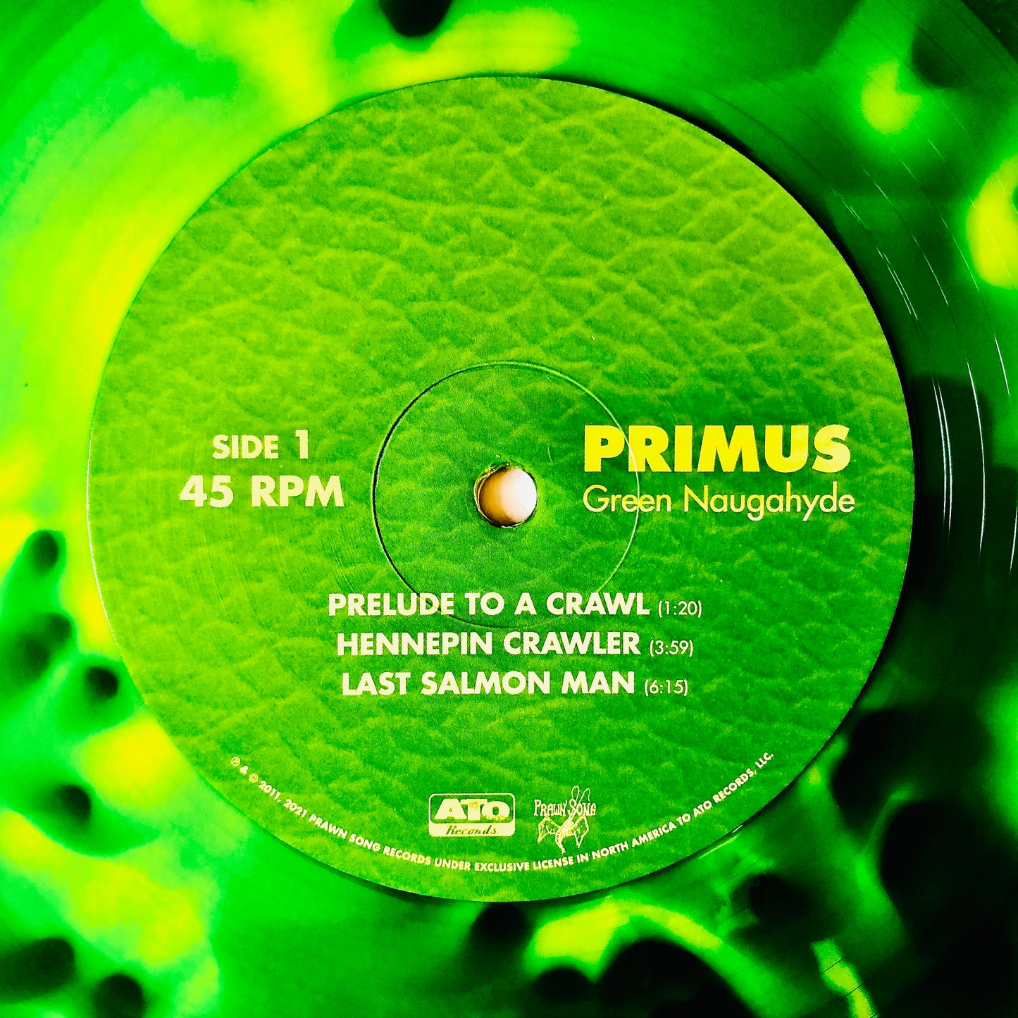 PRIMUS - Green Naugahyde - Doppio Vinile Verde Effetto Pulp (Edit. 10° Anniversario Deluxe)