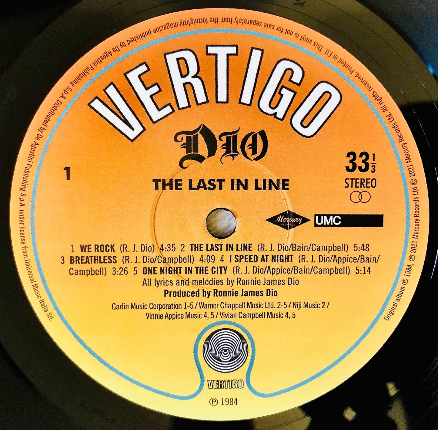 DIO - The Last in Line - Vinile Rimasterizzato