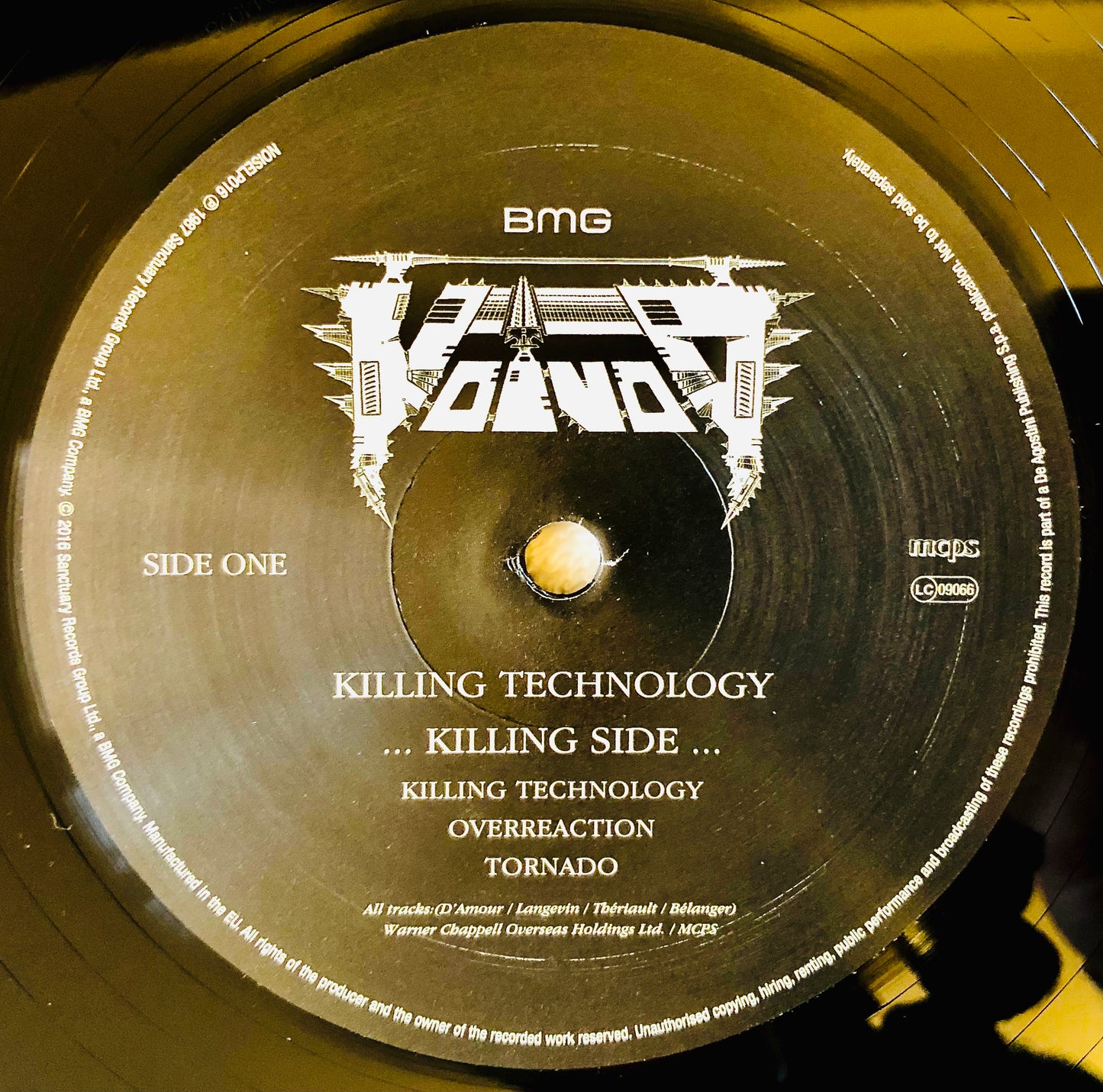 VOIVOD - Killing Technology - Vinile Nero Rimasterizzato + Toppa e Spilla