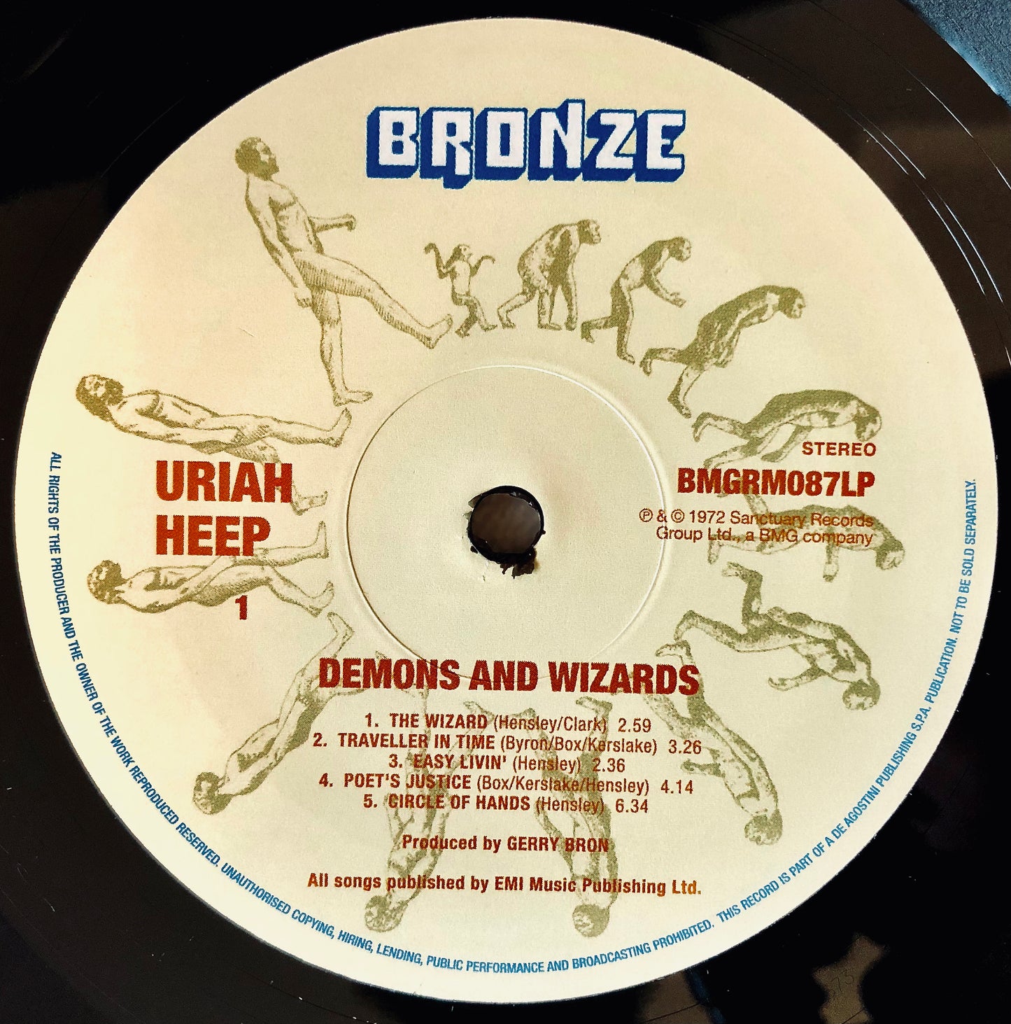 URIAH HEEP - Demons and Wizards - Vinile Rimasterizzato