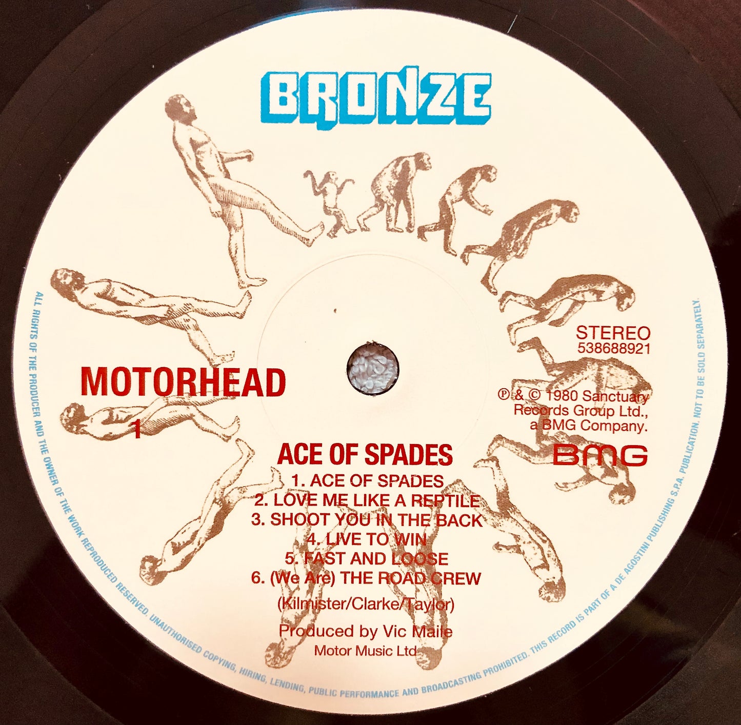 MOTORHEAD - Ace of Spades - Vinile Rimasterizzato + Toppa e Spilla