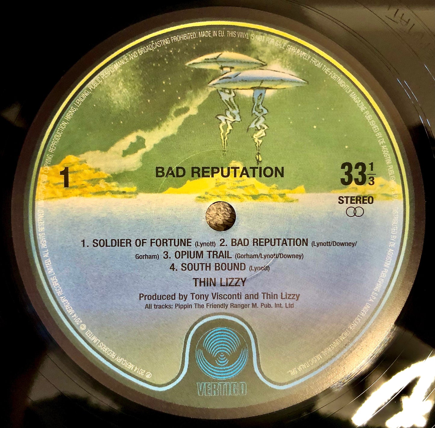 THIN LIZZY - Bad Reputation - Vinile Nero Rimasterizzato + Toppa