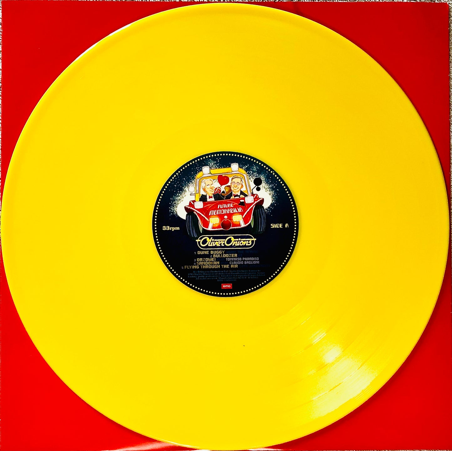 OLIVER ONIONS - Future Memorabilia - Vinile Giallo Solido