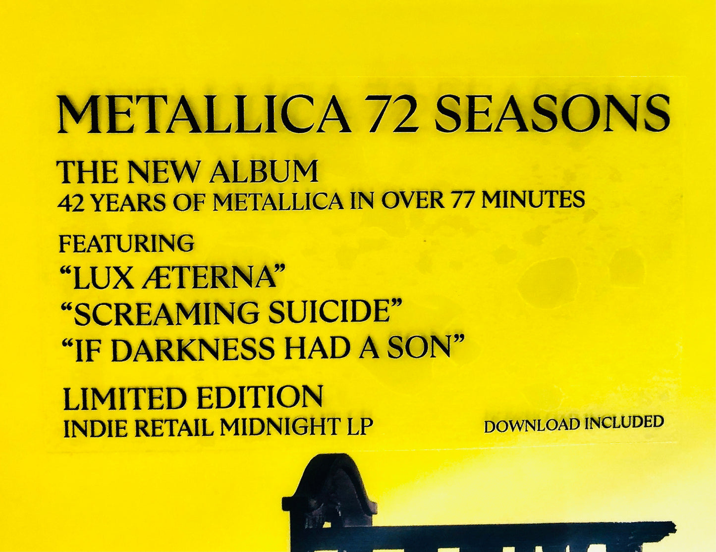 METALLICA - 72 Seasons - Doppio Vinile Viola (Edizione Limitata Indie)