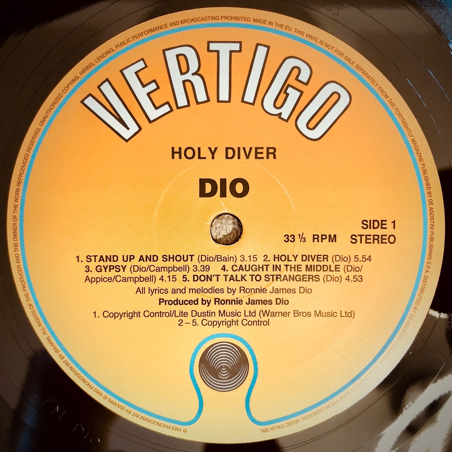 DIO - Holy Diver - Vinile Nero Rimasterizzato