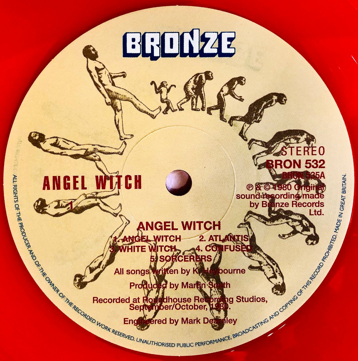 ANGEL WITCH - Angel Witch - Vinile Arancione Trasparente (Ed. Lim. 1000 copie)