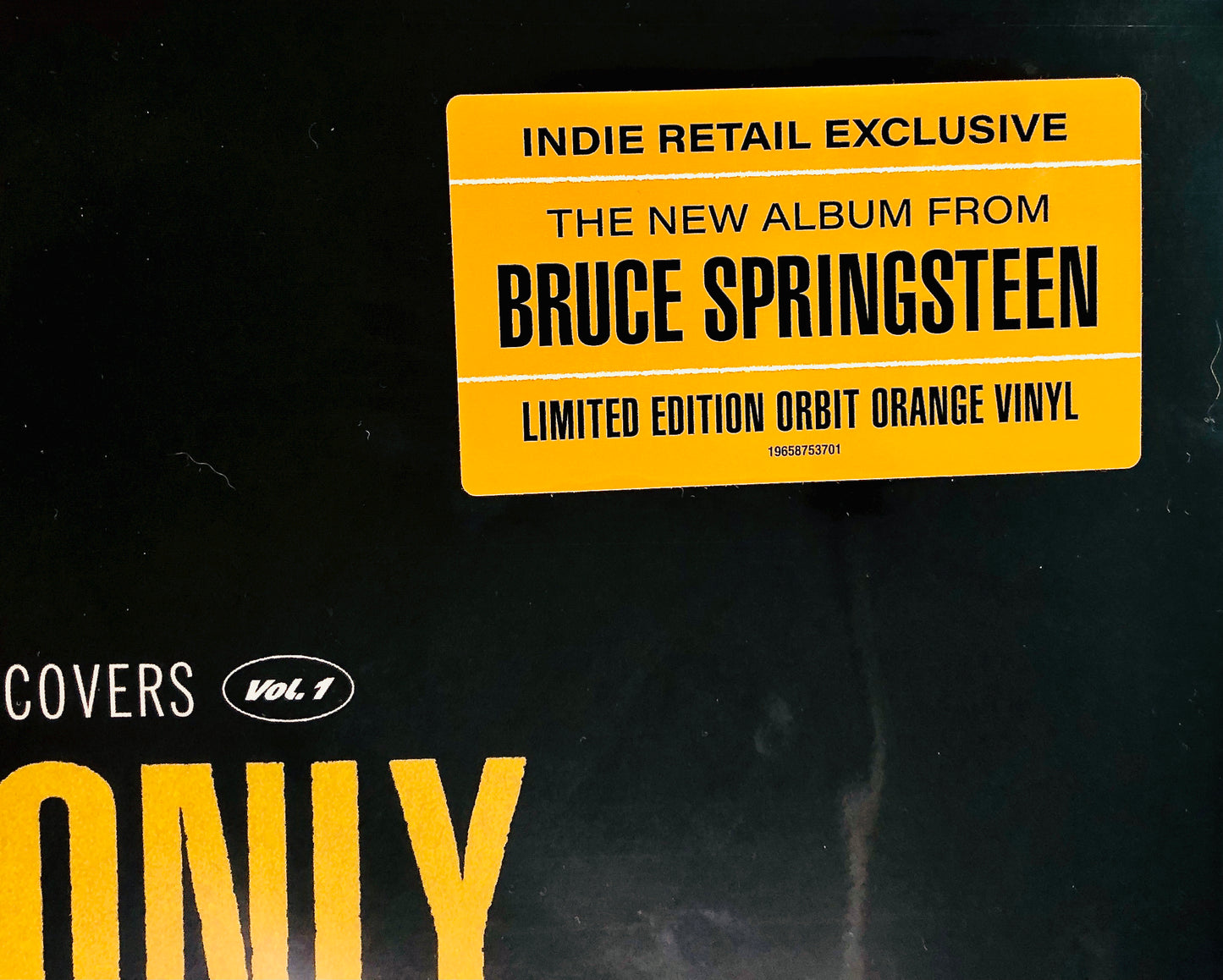 BRUCE SPRINGSTEEN - Only the strong survive - Doppio Vinile Arancione Trasparente