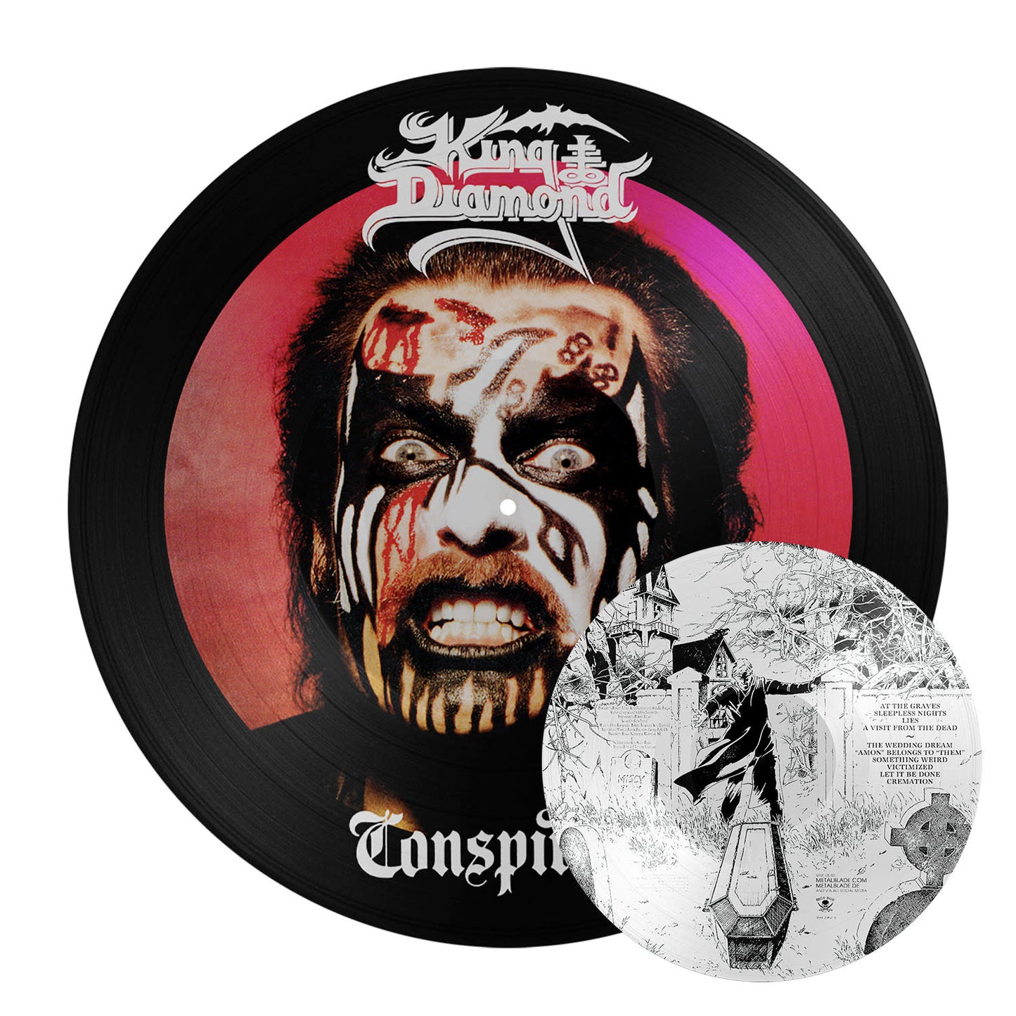 KING DIAMOND - Conspiracy - Picture Disc (Made in USA) + Spilla